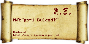 Mágori Bulcsú névjegykártya